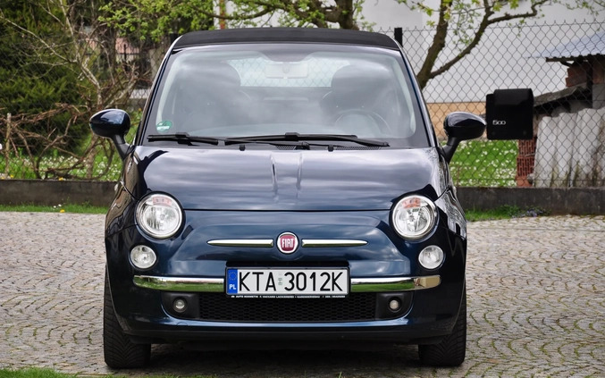 Fiat 500 cena 27500 przebieg: 90000, rok produkcji 2012 z Tarnów małe 781